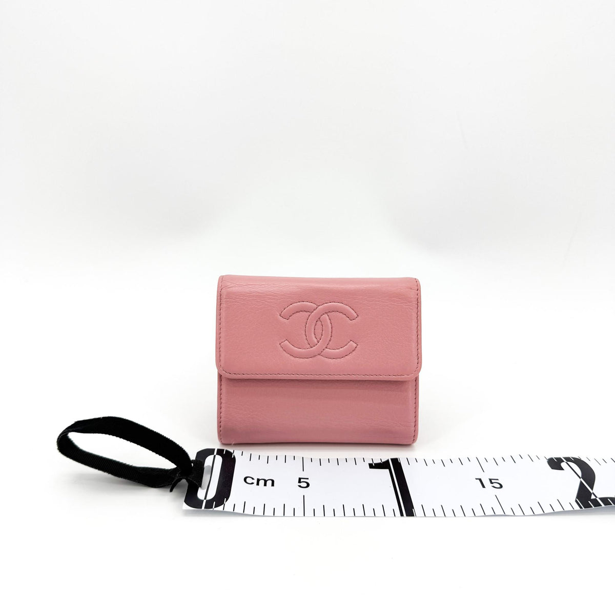 Chanel French Pulse Compact Wallet Pink