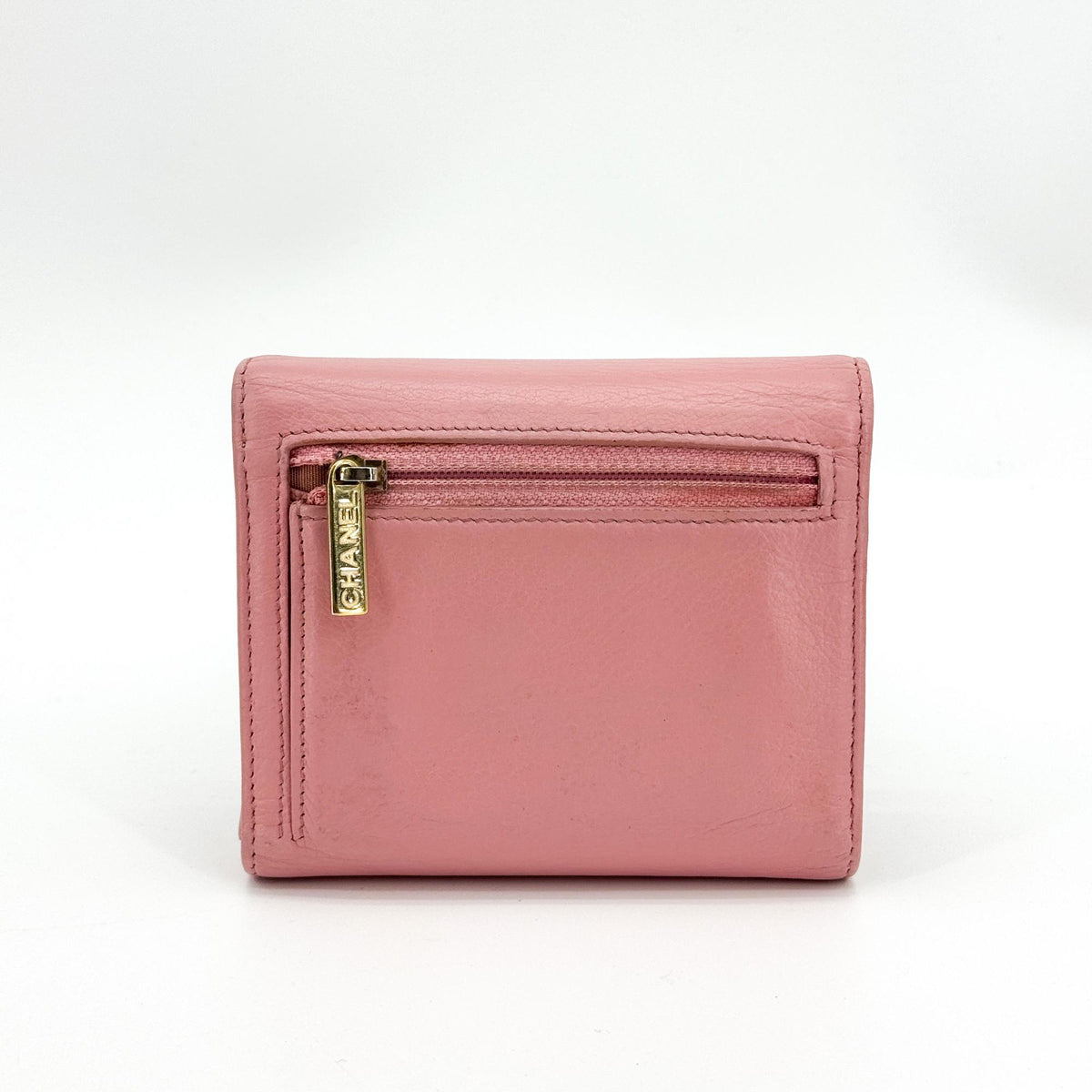 Chanel French Pulse Compact Wallet Pink