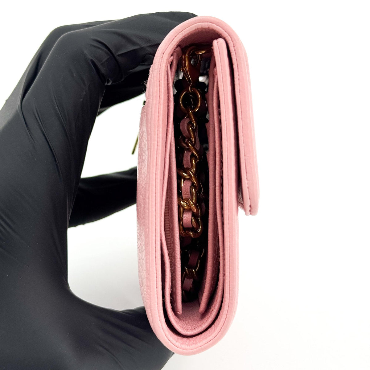 Chanel French Pulse Compact Wallet Pink