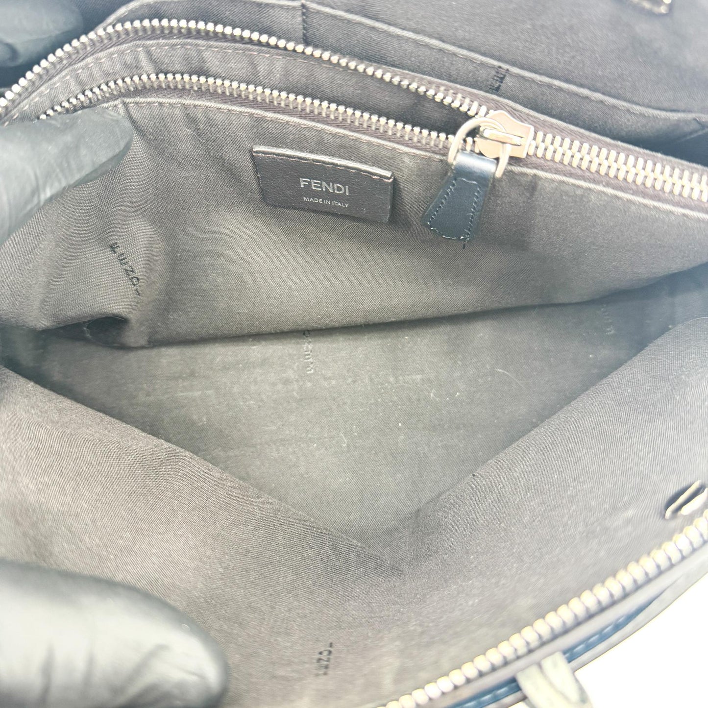 Fendi By The Way Medium Crossbody Bag Navy