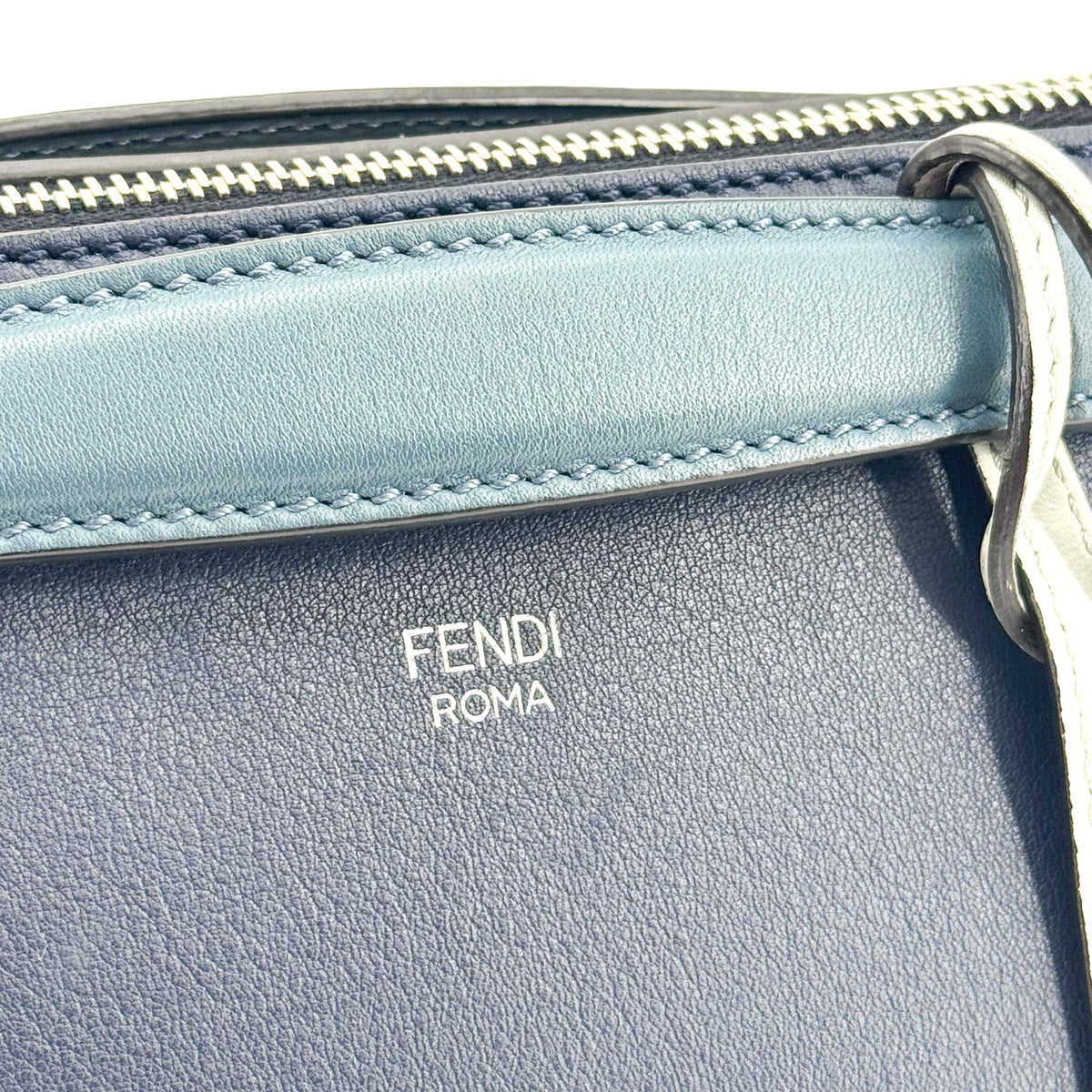 Fendi By The Way Medium Crossbody Bag Navy