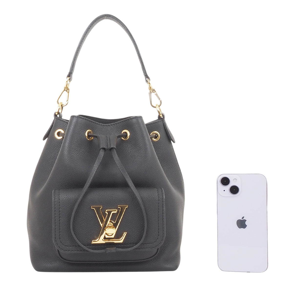 Louis Vuitton M57687 Lockme Bucket Shoulder Bag