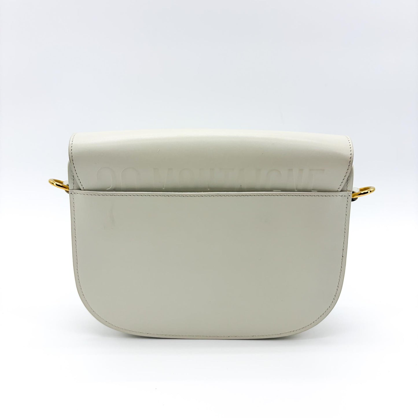 Dior Medium Bobby Bag Latte Box Calfskin Gold Hardware