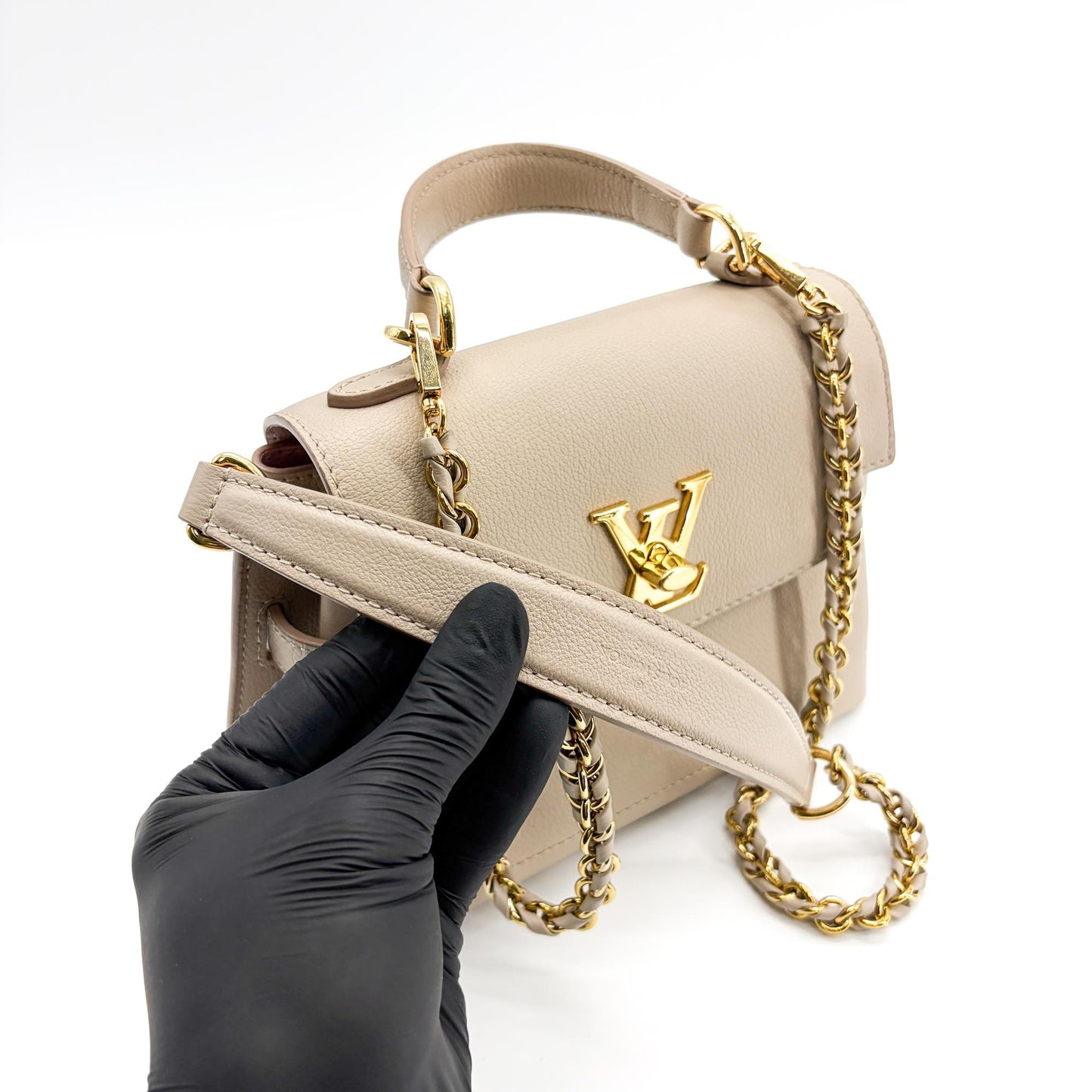 Louis Vuitton Lockme Ever BB Gallé Gold Hardware