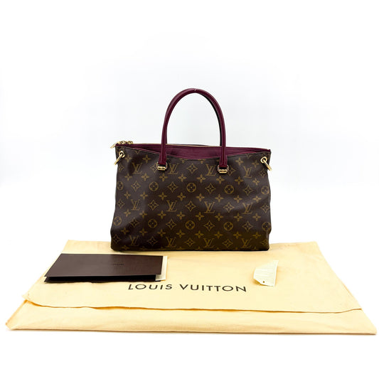 Louis Vuitton Monogram Pallas MM Aurore