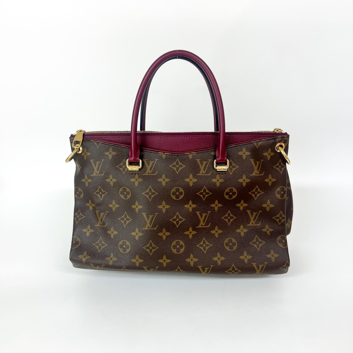 Louis Vuitton Monogram Pallas MM Aurore