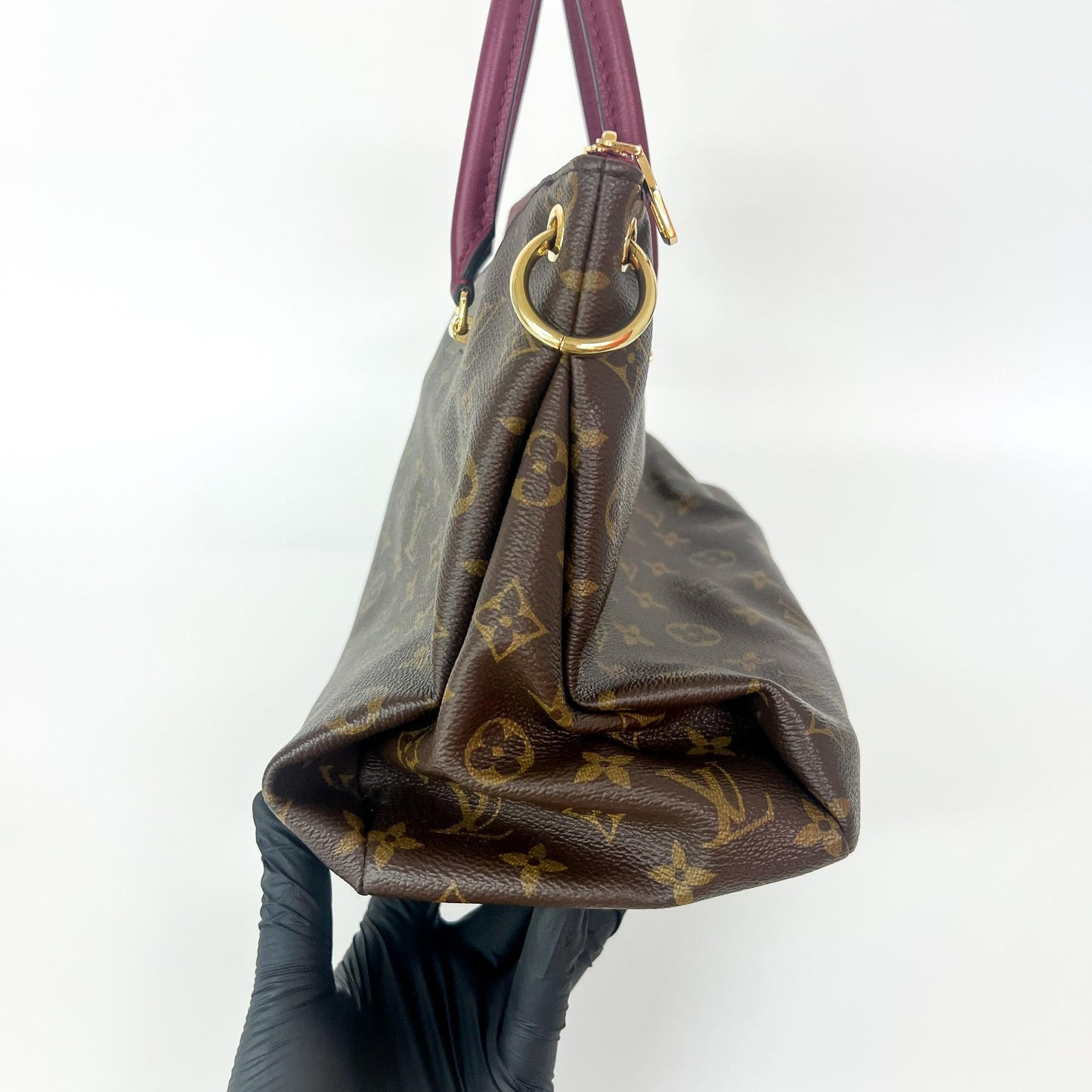 Louis Vuitton Monogram Pallas MM Aurore