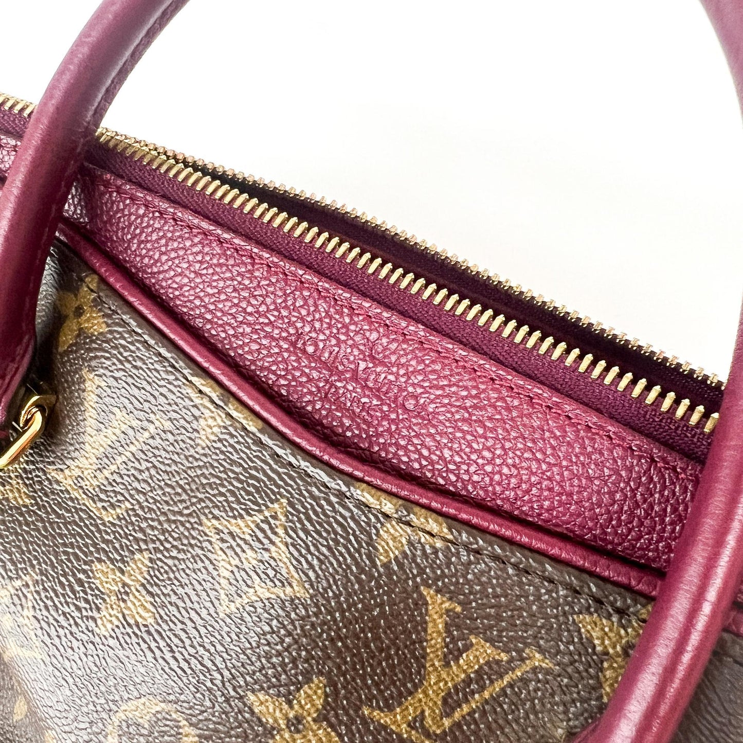 Louis Vuitton Monogram Pallas MM Aurore