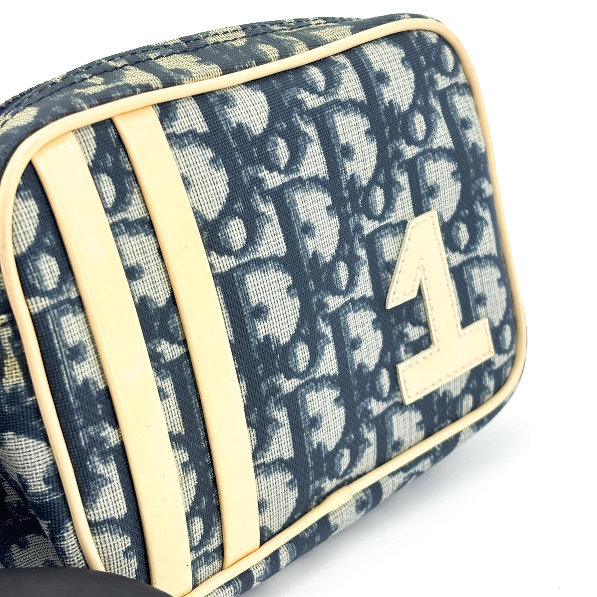 Christian Dior Trotter No. 1 Listlet Pouch Navy