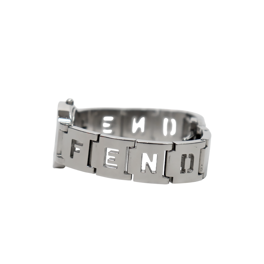 Fendi 23mm Black 3050L Steel Quartz Watch