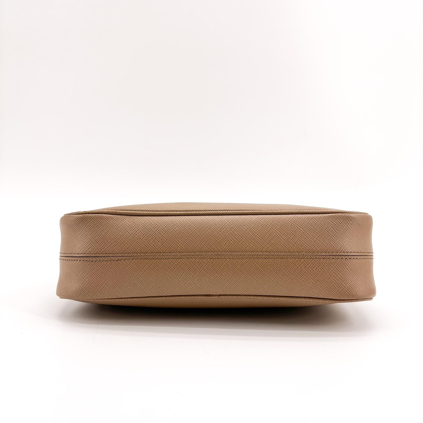 Prada Re-edition 2005 Saffiano Leather Shoulder Bag Beige