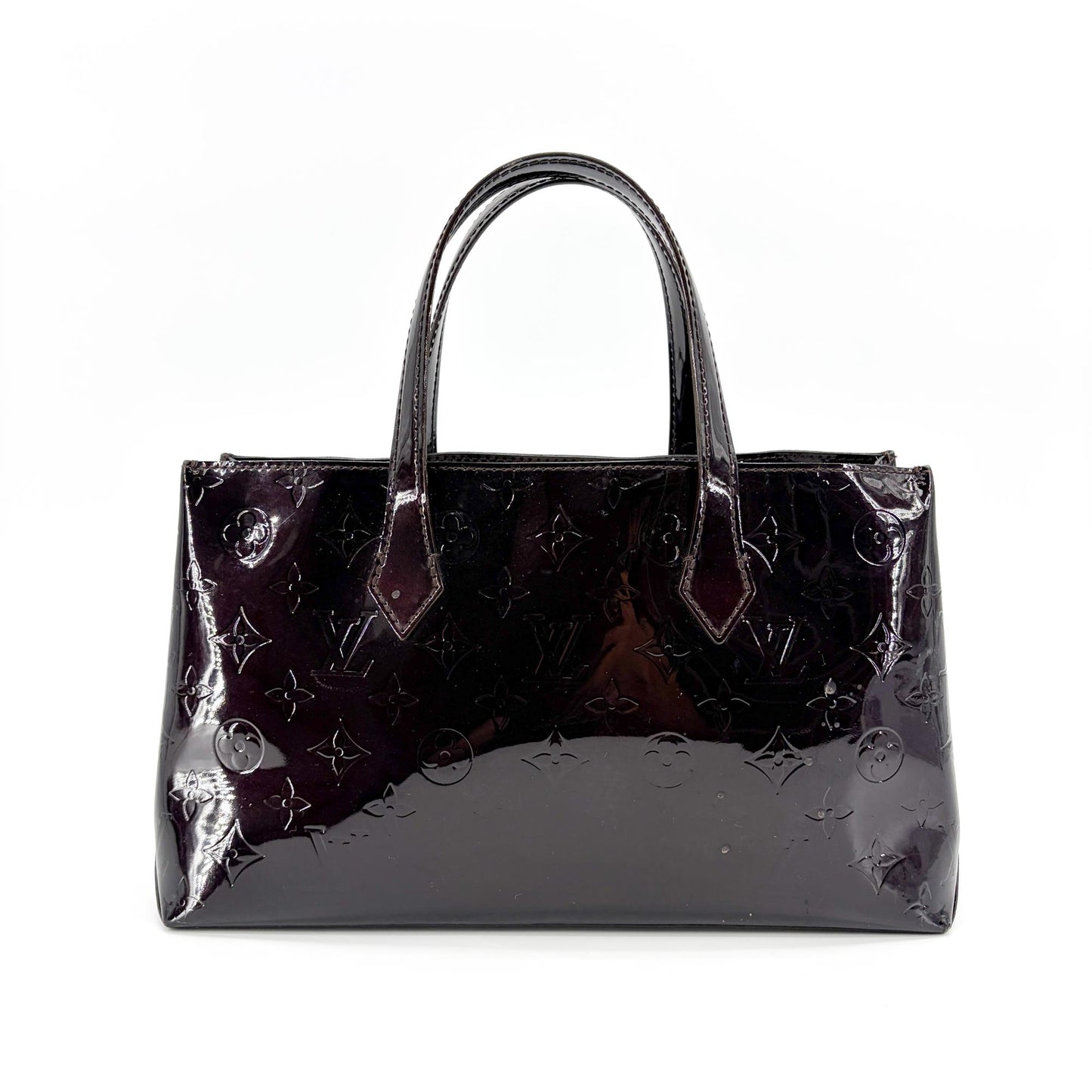 Louis Vuitton Monogram Vernis Wilshire PM Amarante