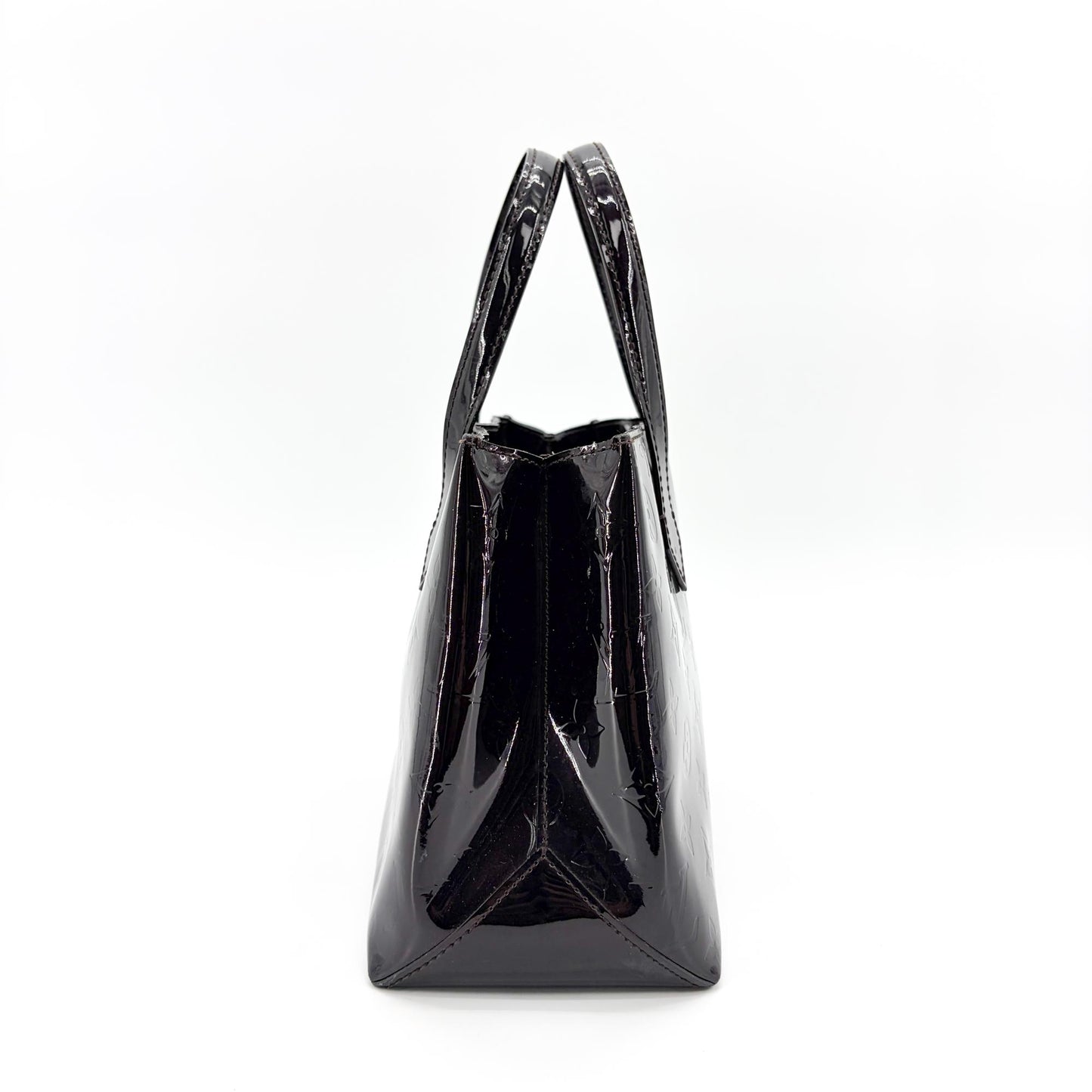Louis Vuitton Monogram Vernis Wilshire PM Amarante