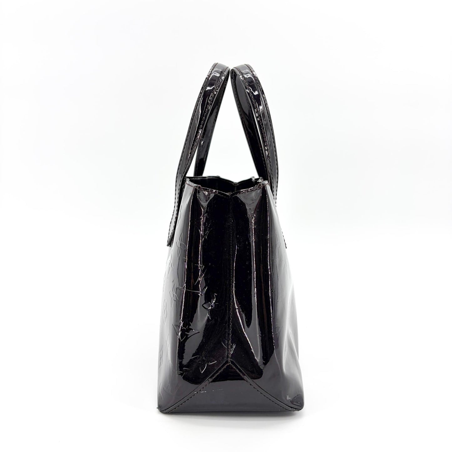 Louis Vuitton Monogram Vernis Wilshire PM Amarante