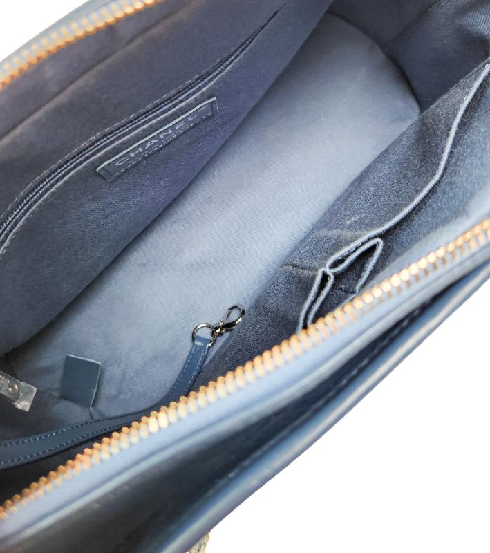 Chanel Denim Gabrielle Hobo Shoulder Bag