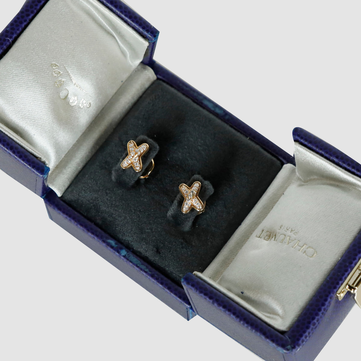 Jeu de Liens diamond earrings