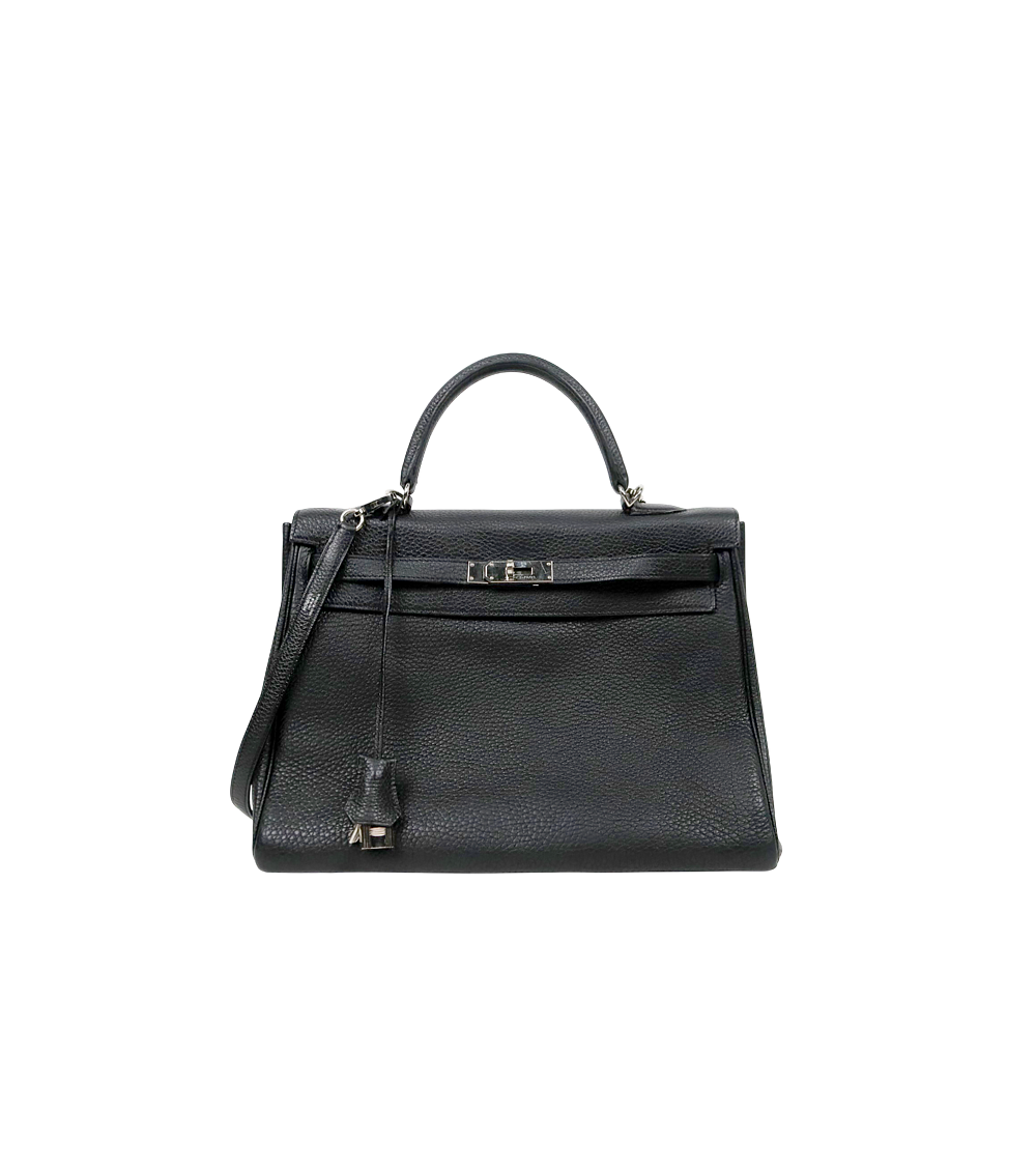 Hermès Kelly 35 Square with "M" Engraving