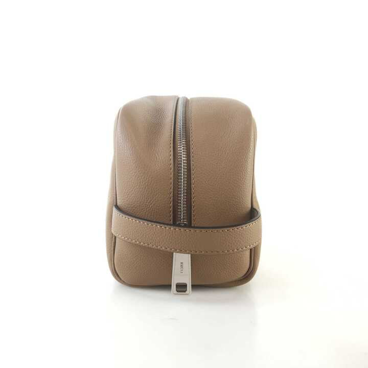 Dob Kit Leather Pouch (Beige) 7AS378