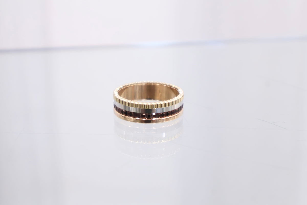 Quattro Classic Ring Small JRG00290, purchased at department store, size 61