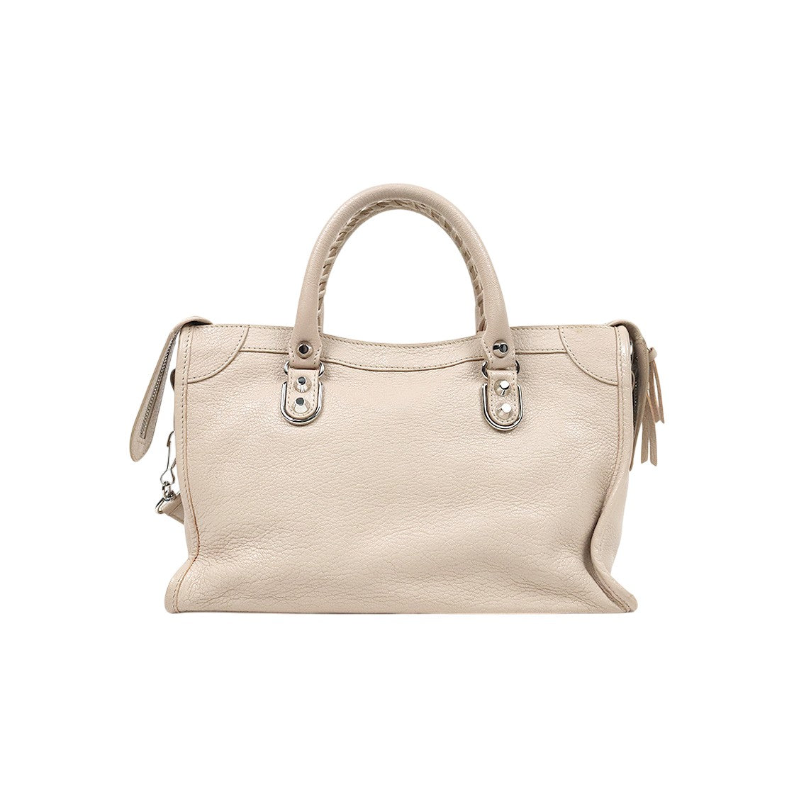 Balenciaga Beige Edge Motor City Bag