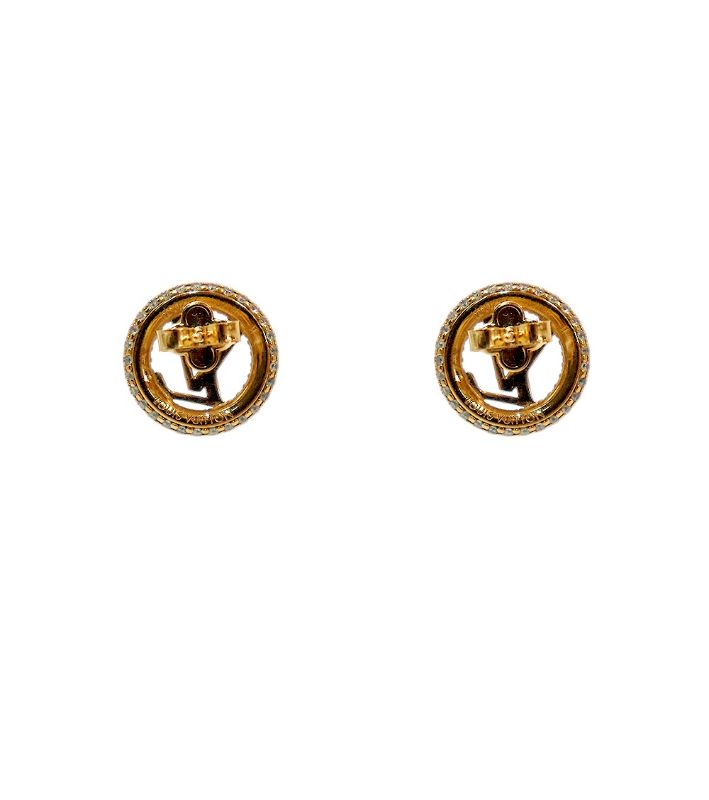 Louis Vuitton Louise by Night Gold Earrings