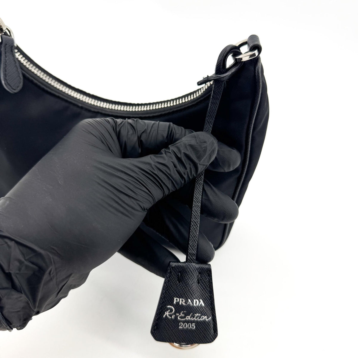 Prada Re-Ylon Re-Edition 2005 Mini Crossbody Bag Black
