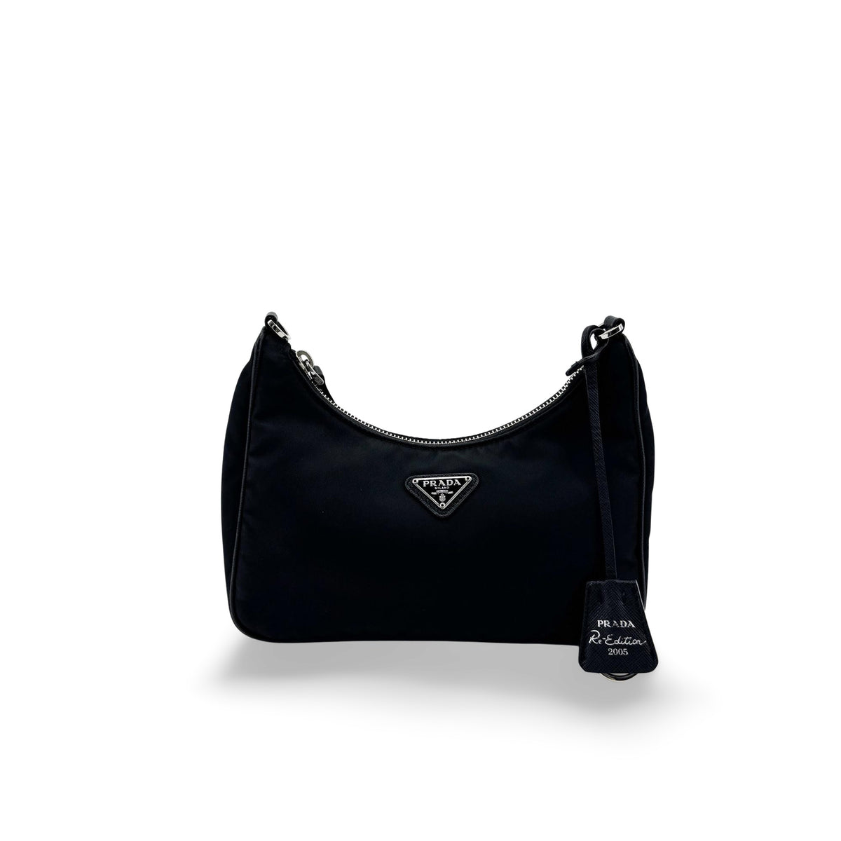 Prada Re-Ylon Re-Edition 2005 Mini Crossbody Bag Black