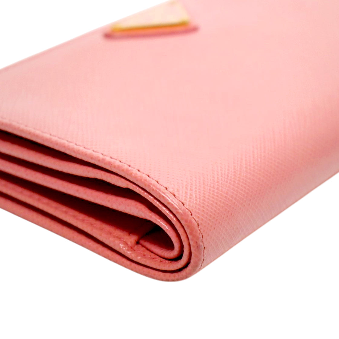 Prada Pink Saffiano Medium Wallet