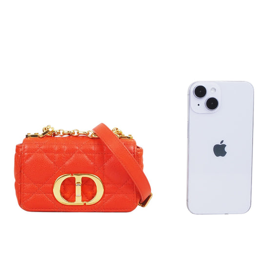 Dior S2022UWHC Caro Micro Crossbody Bag