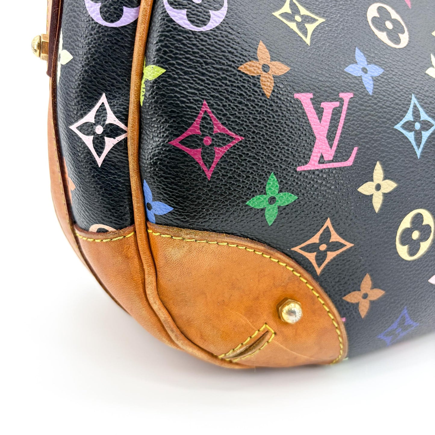 Louis Vuitton Monogram Multicolor Crissy MM Black