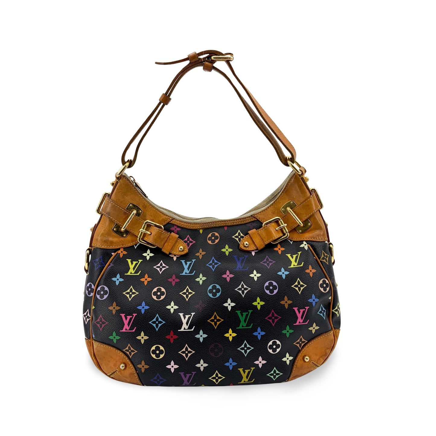 Louis Vuitton Monogram Multicolor Crissy MM Black