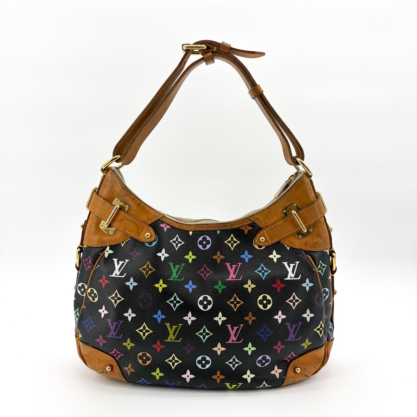 Louis Vuitton Monogram Multicolor Crissy MM Black