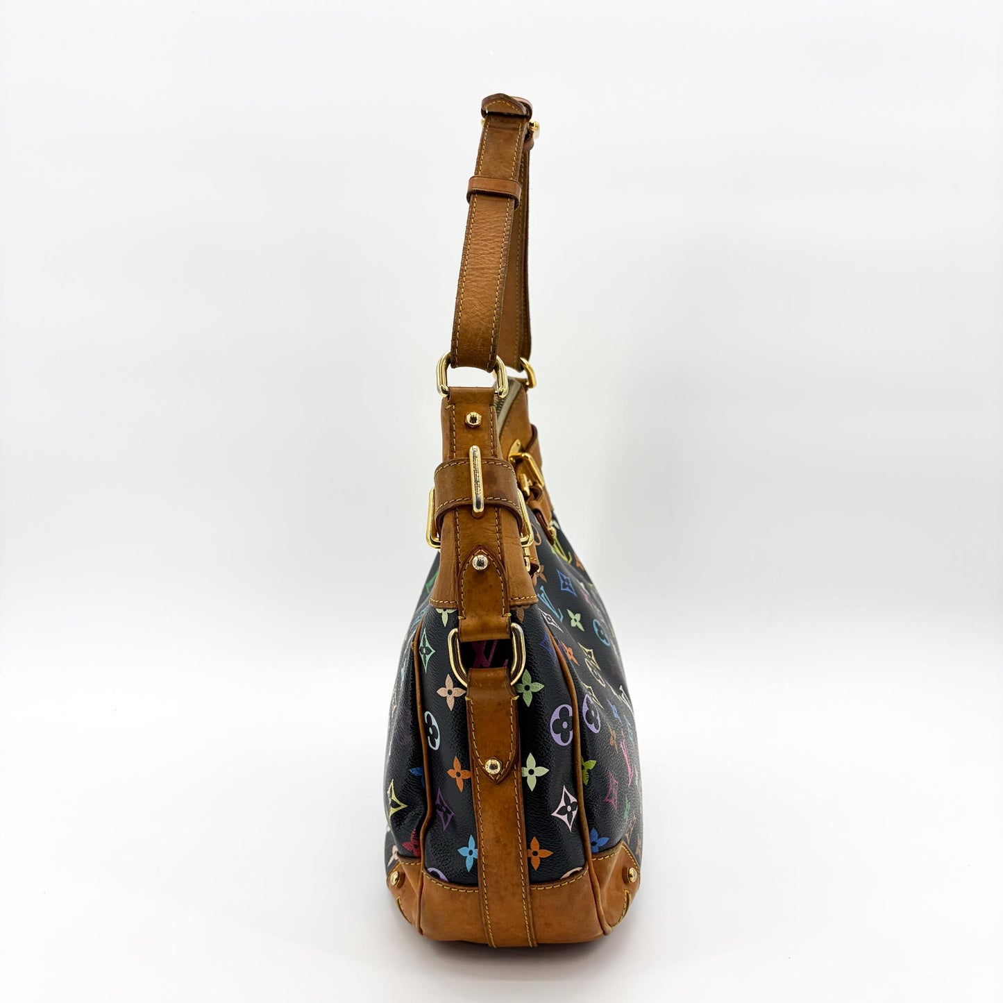 Louis Vuitton Monogram Multicolor Crissy MM Black