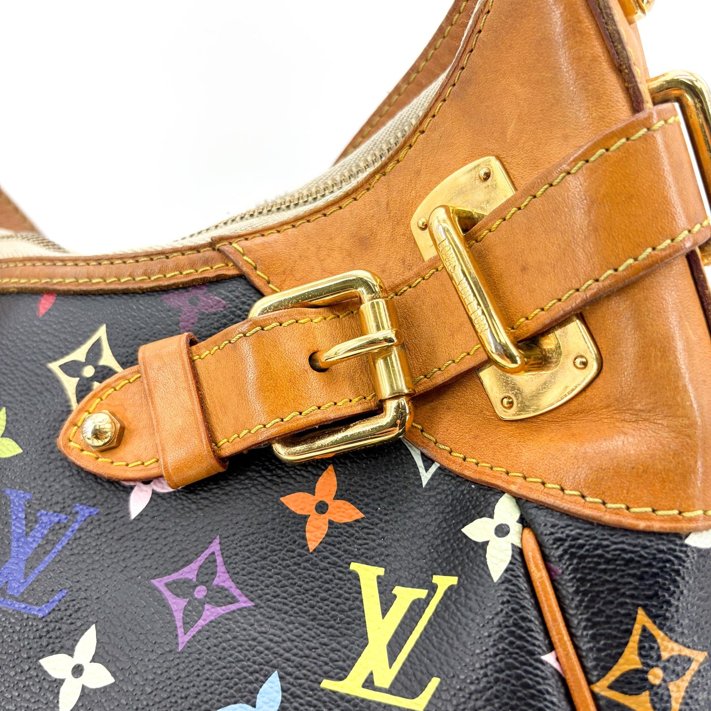 Louis Vuitton Monogram Multicolor Crissy MM Black