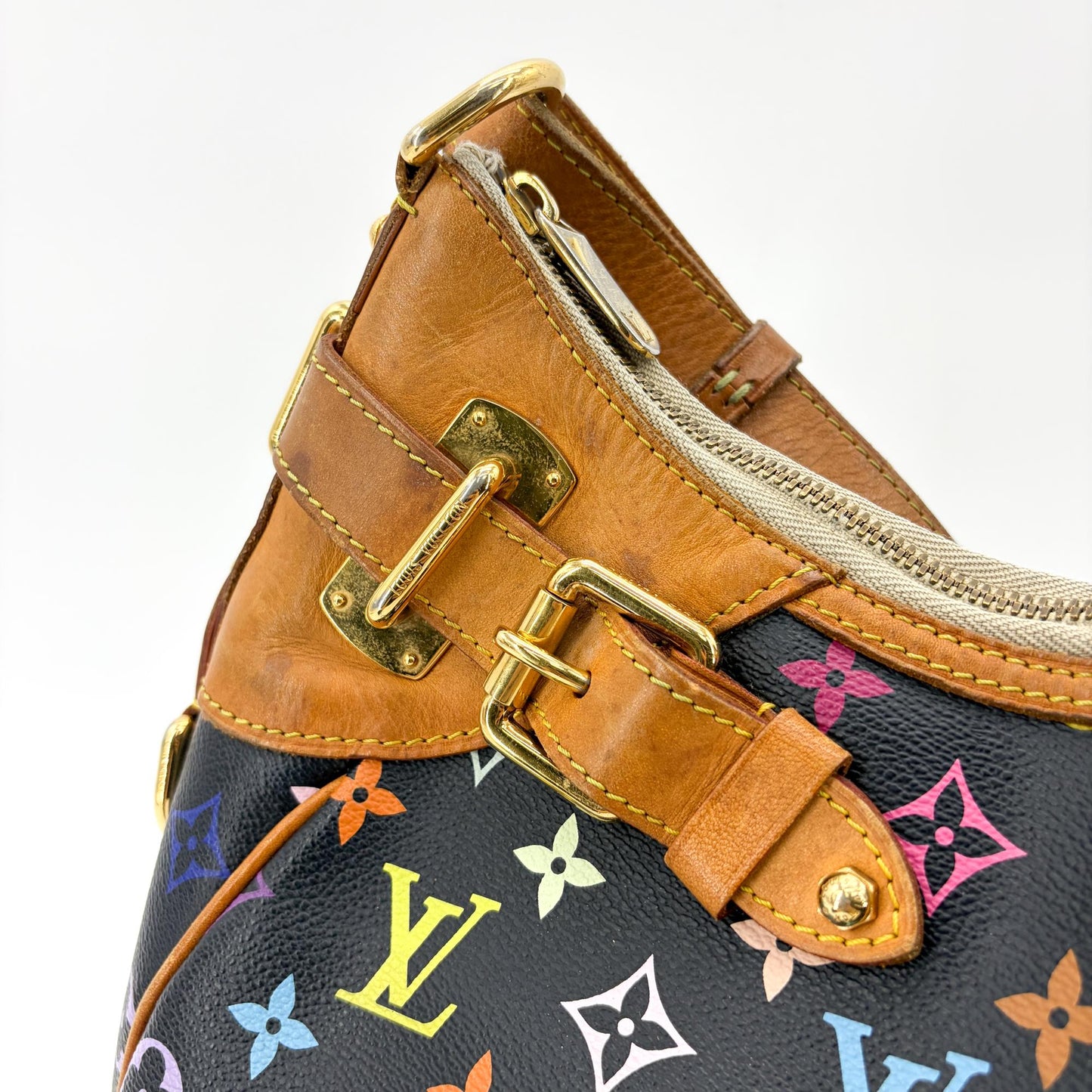 Louis Vuitton Monogram Multicolor Crissy MM Black