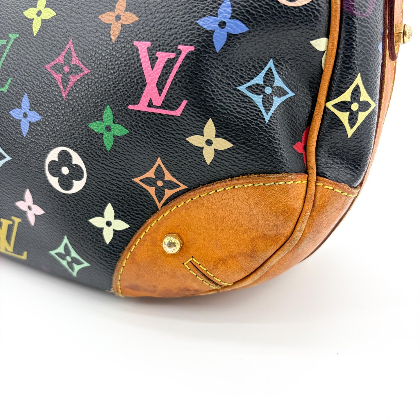 Louis Vuitton Monogram Multicolor Crissy MM Black