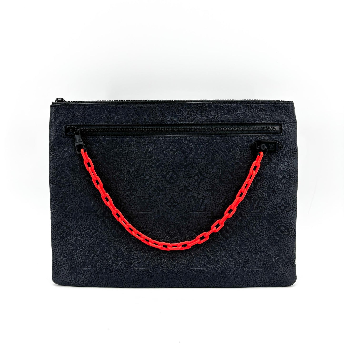 Louis Vuitton Monogram Shadow Pochette Discovery Black