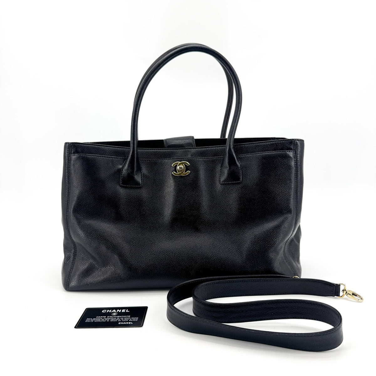 Chanel Calfskin Surf Bag Black