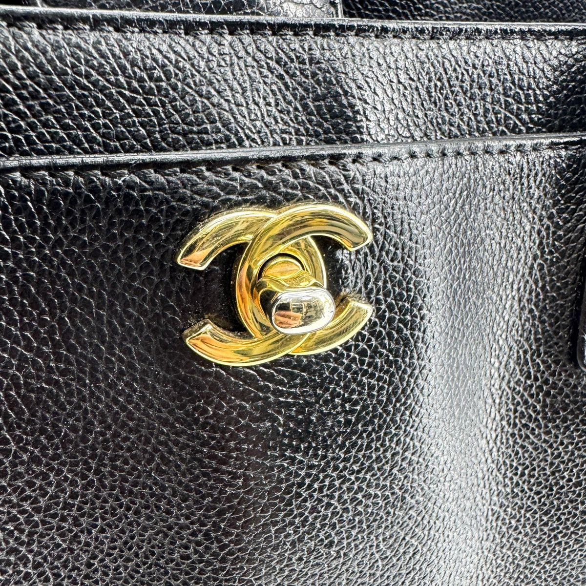 Chanel Calfskin Surf Bag Black