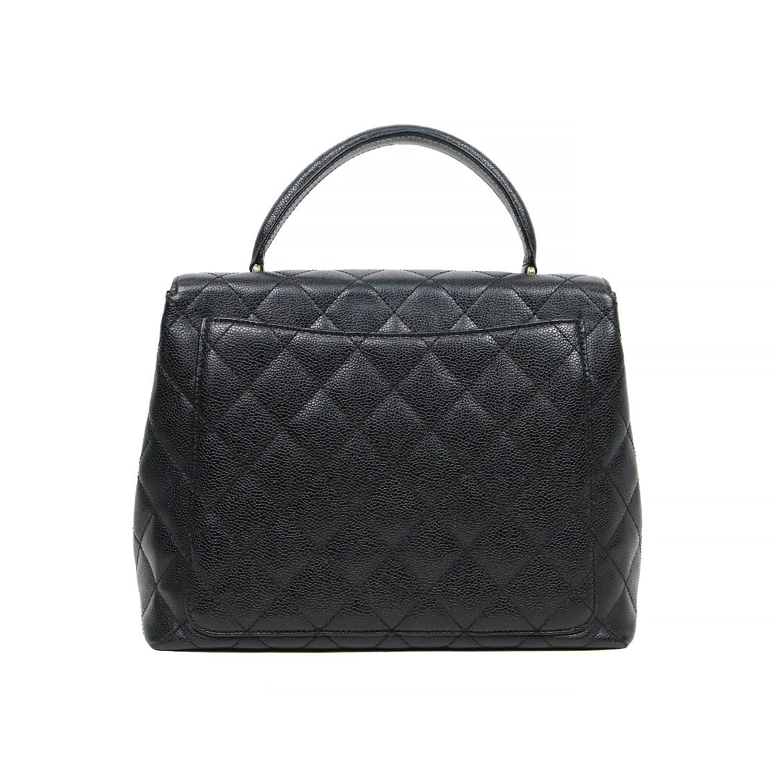 Chanel Black Caviar Coco Handle