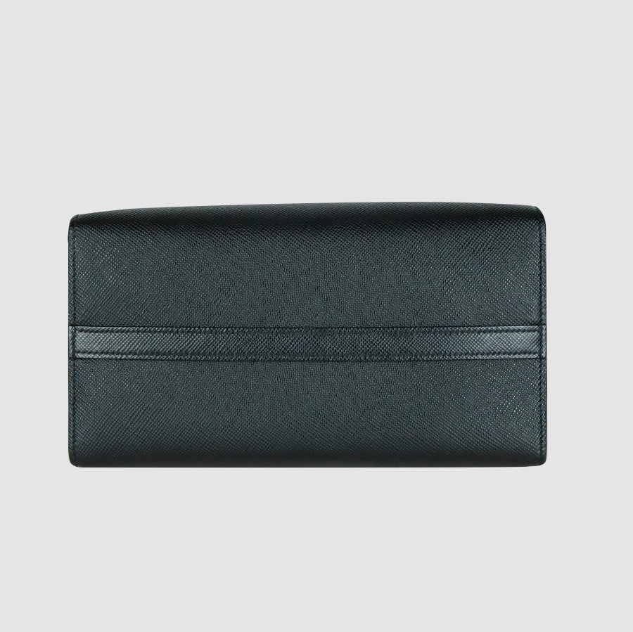 Small Saffiano Monochrome Tote Shoulder Bag 1BA156