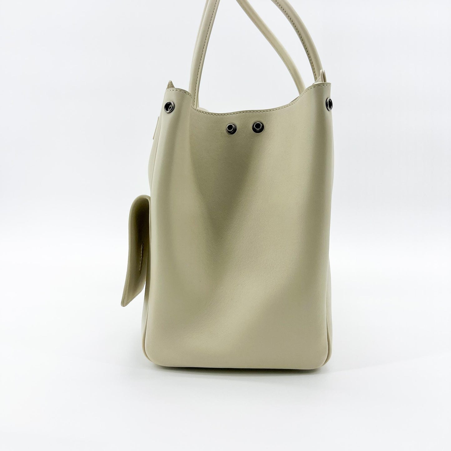 Balenciaga Bel Air Large Carryall Bag Ivory