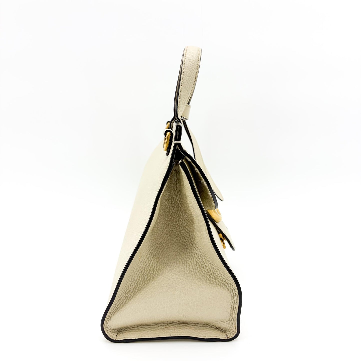 Gucci GG Marmont Small Top Handle Bag White