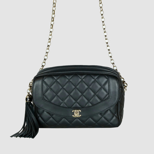 Tassel Camera Shoulder Bag Crossbody Bag