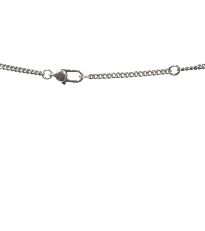 Gucci Heart Pendant Silver Necklace