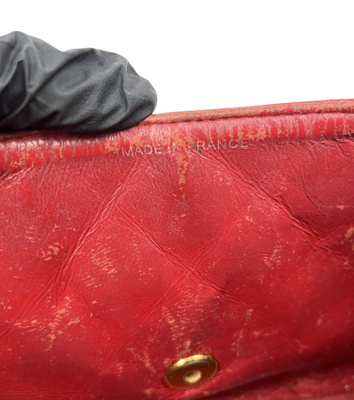 Chanel Red Caviar Diana Bag
