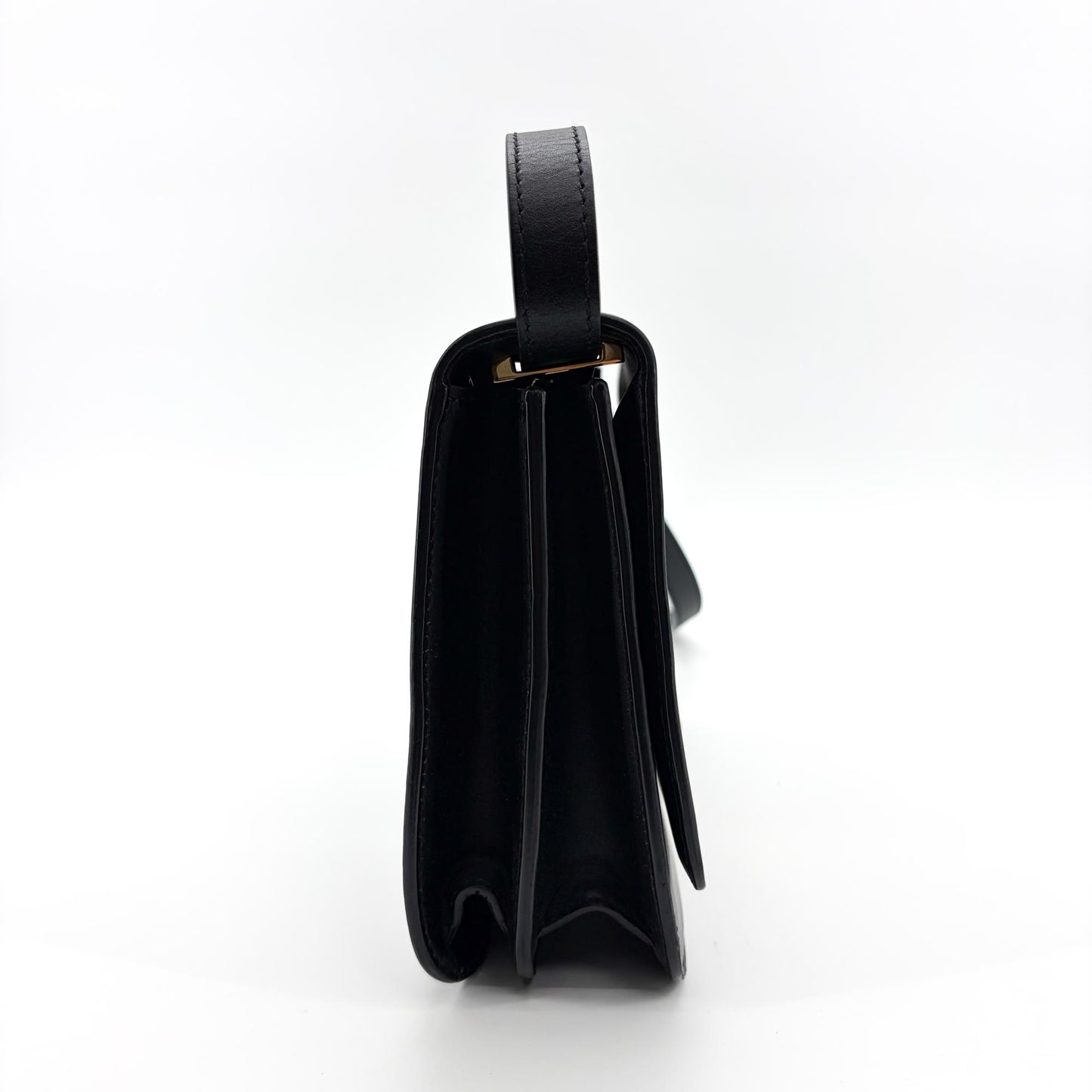 Burberry Small TB Bag Black Gold Hardware