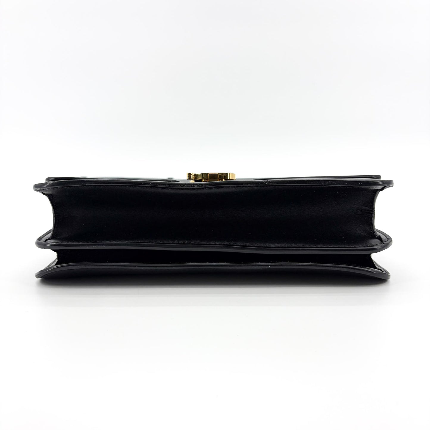 Burberry Small TB Bag Black Gold Hardware