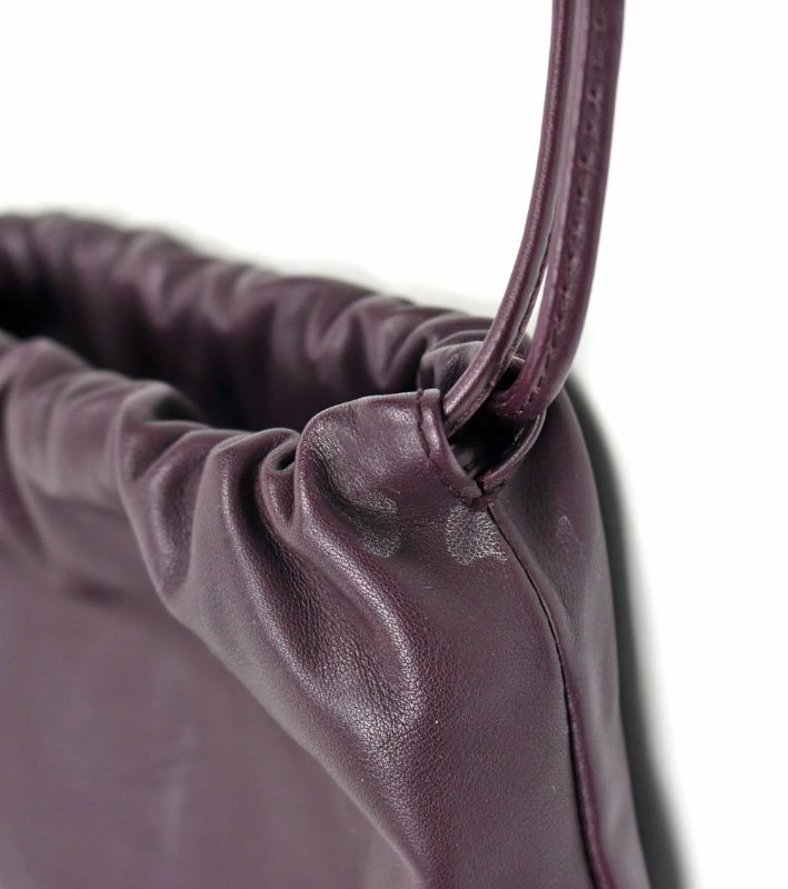 Bottega Veneta Mini Purple Leather Bulb Bag