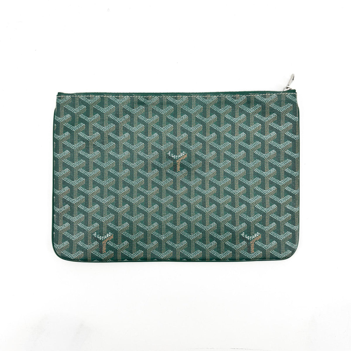 Goyard Senna Clutch MM Green